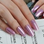 Pink Stardust - Semi-Cured Gel Nail Strips - Image 4