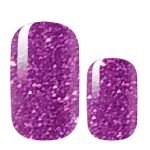 Purple Stardust Nail Polish Strips