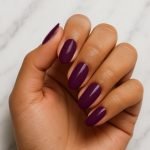 Royal Plum - Semi-Cured Gel Nail Strips - Image 2