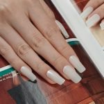 Snow Pearl - Semi-Cured Gel Nail Strips - Image 4