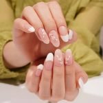 French Tip Bloom - Semi-Cured Gel Nail Strips - Image 4