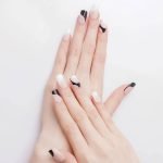 Abstract Noir - Semi-Cured Gel Nail Strips - Image 3