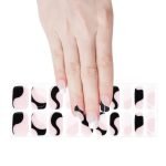 Abstract Noir - Semi-Cured Gel Nail Strips - Image 4