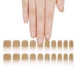 Gold Dipped - Semi-Cured Gel Nail Strips - Image 5