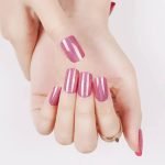 Holographic Pink - Semi-Cured Gel Nail Strips - Image 5