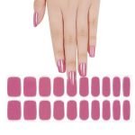 Holographic Pink - Semi-Cured Gel Nail Strips - Image 6