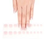 Modern French Tip - Semi-Cured Gel Nail Strips - Image 4