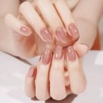 Peachy Ombre - Semi-Cured Gel Nail Strips - Image 3