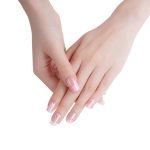Pink Abstract Nail Polish Strips - Image 2
