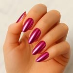 Pink Chrome - Semi-Cured Gel Nail Strips - Image 6