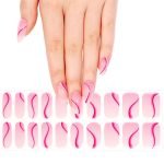 Pink Currents - Semi-Cured Gel Nail Strips - Image 5