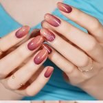 Rose Ombre - Semi-Cured Gel Nail Strips - Image 4