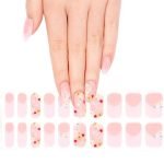 Strawberry Fields - Semi-Cured Gel Nail Strips - Image 5