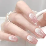 Sunset Ombre - Semi-Cured Gel Nail Strips - Image 2