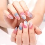 Sunset Waves - Semi-Cured Gel Nail Strips - Image 2