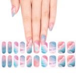 Sunset Waves - Semi-Cured Gel Nail Strips - Image 4