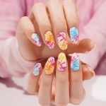 Tie-Dye - Semi-Cured Gel Nail Strips - Image 5