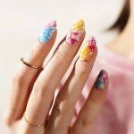 Tie-Dye - Semi-Cured Gel Nail Strips - Image 6