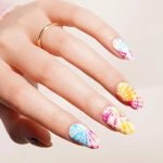 Tie-Dye - Semi-Cured Gel Nail Strips - Image 2