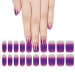Twilight Ombre - Semi-Cured Gel Nail Strips - Image 4