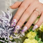Violet Blooms - Semi-Cured Gel Nail Strips - Image 5