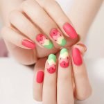 Wild Watermelon - Semi-Cured Gel Nail Strips - Image 3