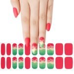 Wild Watermelon - Semi-Cured Gel Nail Strips - Image 4