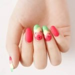 Wild Watermelon - Semi-Cured Gel Nail Strips - Image 2