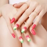 Wild Watermelon - Semi-Cured Gel Nail Strips - Image 5