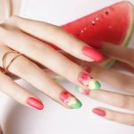 Wild Watermelon - Semi-Cured Gel Nail Strips - Image 6