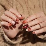 Amber Bloom Semi-Cured Gel Nail Strips - Image 4