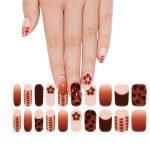 Amber Bloom Semi-Cured Gel Nail Strips - Image 6
