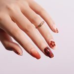 Amber Bloom Semi-Cured Gel Nail Strips - Image 5