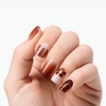 Amber Bloom Semi-Cured Gel Nail Strips
