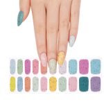 Candy Speckles Semi-Cured Gel Nail Strips - Image 2