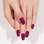Deep Cherry Semi-Cured Gel Nail Strips - Image 5