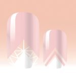 Geo Pink Nail Polish Strips Velvora