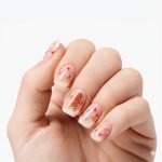 Gingerbread Lights Semi-Cured Gel Nail Strips