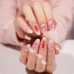 Gingerbread Lights Semi-Cured Gel Nail Strips - Image 2