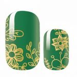 Golden Forest Nail Polish Strips Velvora ZB17094