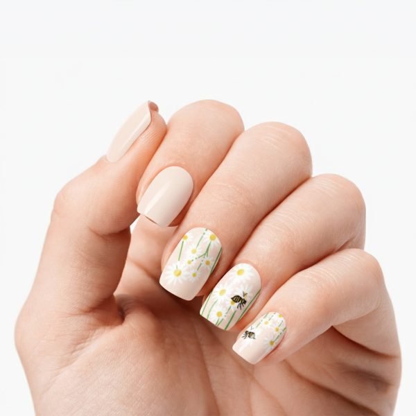 Honey Bee Semi-Cured Gel Nail Strips