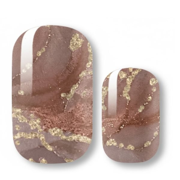 Lavender Swirls Nail Polish Strips