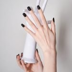 Matte Black - Semi-Cured Gel Nail Wraps UK Velvora
