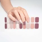 Neutral Harmony - Semi-Cured Gel Nail Wraps