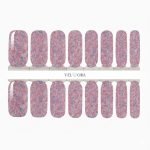 Pink Confetti Nail Polish Wraps
