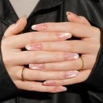 Pink Glow Semi-Cured Gel Nail Strips - Image 5