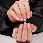 Pink Glow Semi-Cured Gel Nail Strips - Image 3