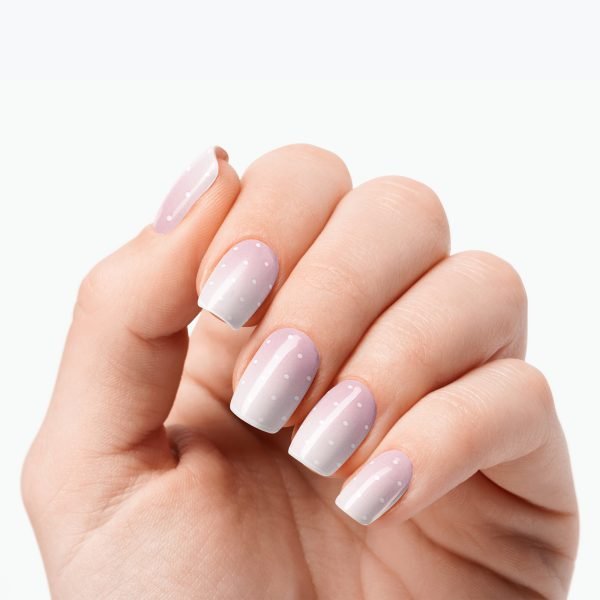 Polka Ombre Semi-Cured Gel Nail Strips
