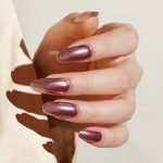 Rose Chrome Semi-Cured Gel Nail Strips - Image 5