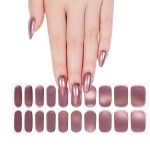 Rose Chrome Semi-Cured Gel Nail Strips - Image 2